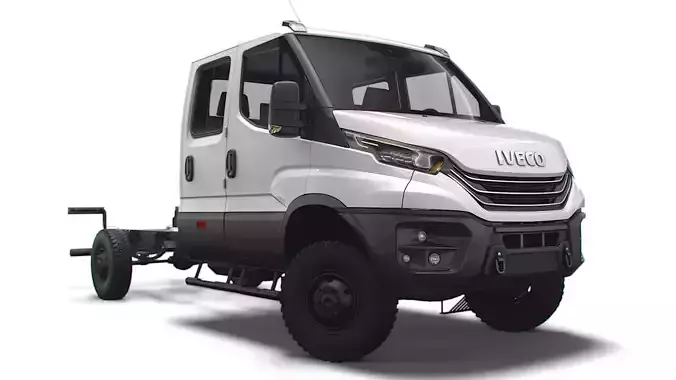 Iveco Daily Doka 4x4 2023 3D model