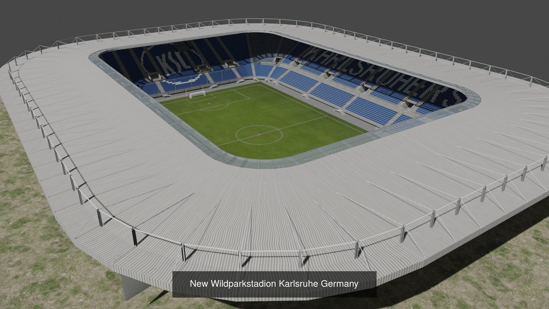 Football Stadiums All-in-One Package 3D Model Collection_10