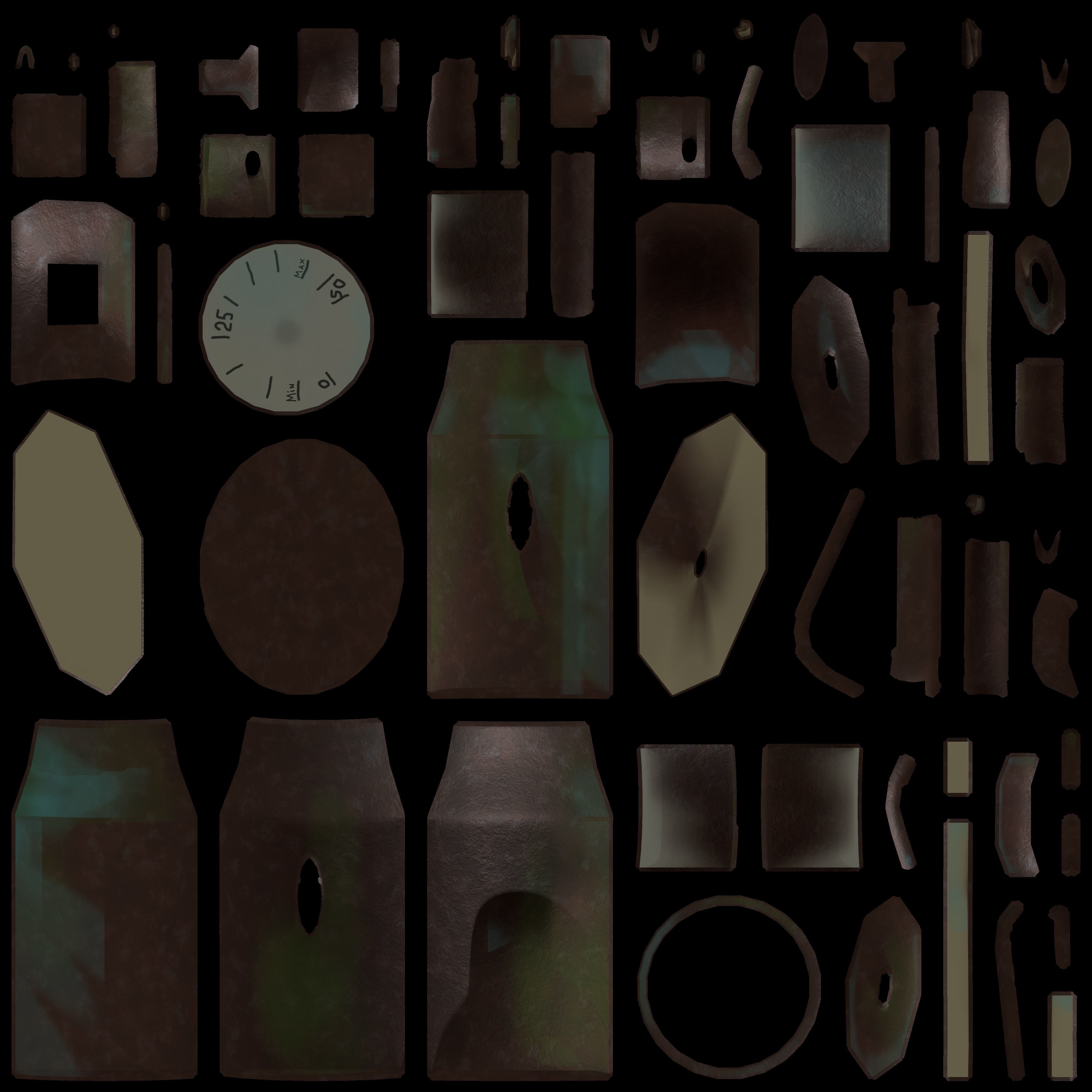 Pressure Gauge Free 3D model Free low-poly 3D model_6