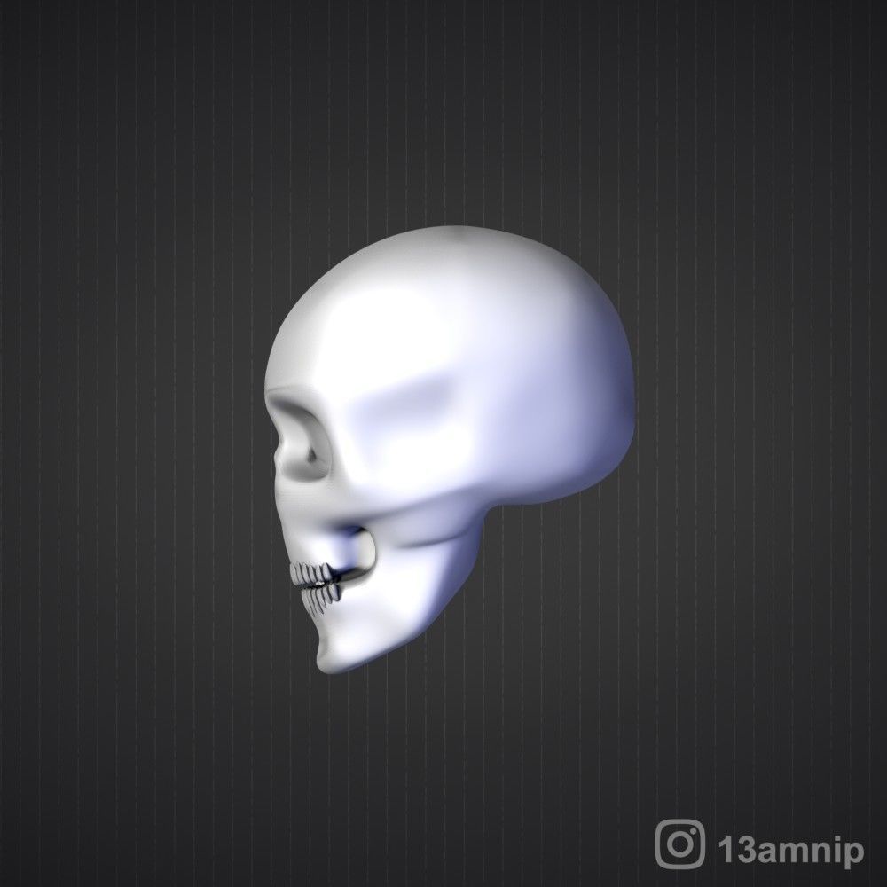 Mexican skull Calavera 3D print model_3