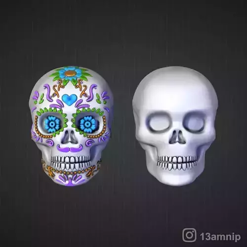 Mexican skull Calavera