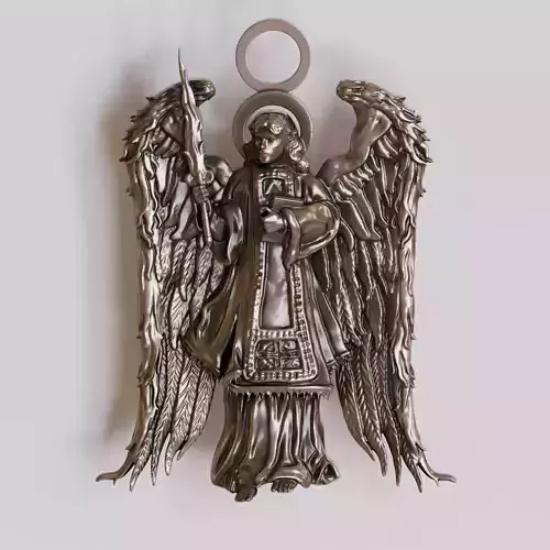 Archangel Jophiel Pendant 3D print model