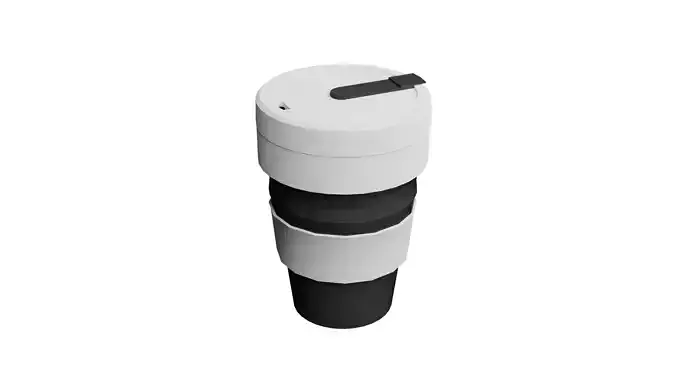 Mockup collapsible cup