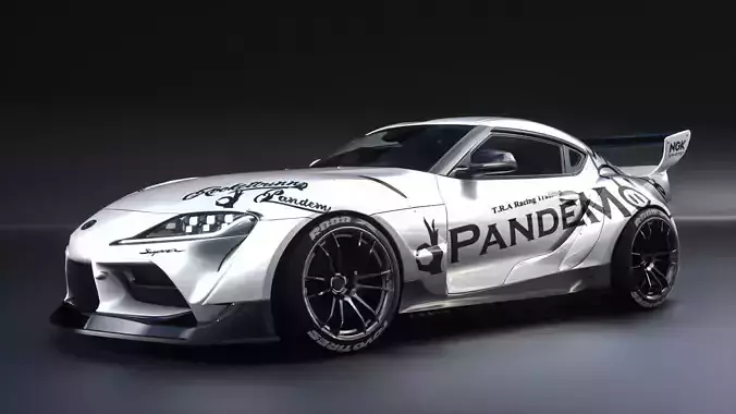 TOYOTA SUPRA A90 3D model