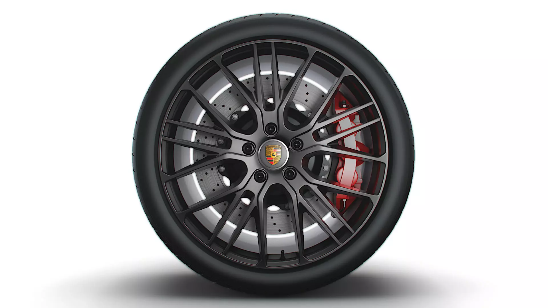 Panamera Porsche Exclusive wheel 3D model