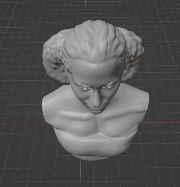 Alicia Keys 3D print model_8