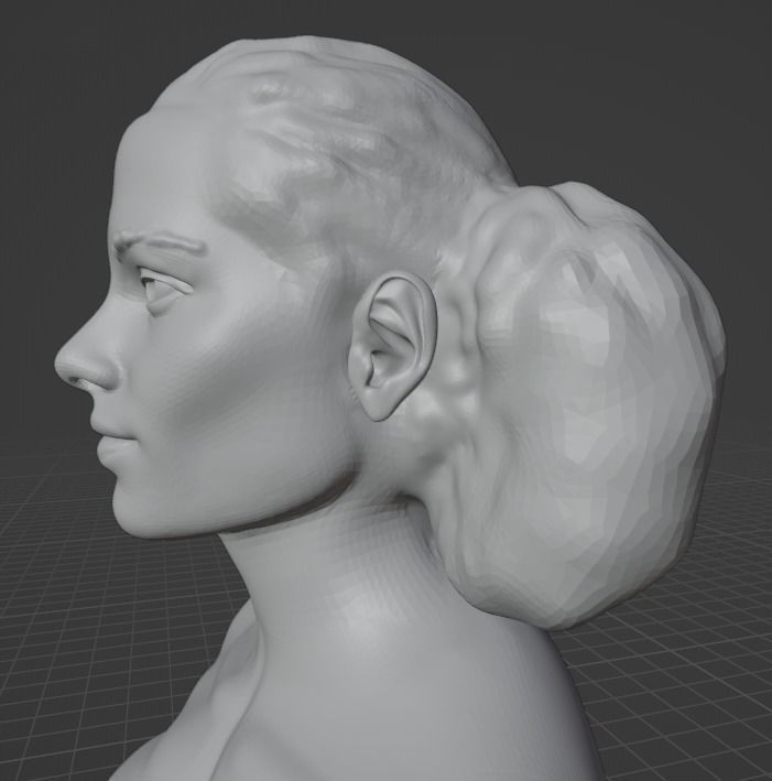 Alicia Keys 3D print model_18