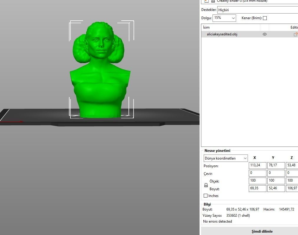 Alicia Keys 3D print model_4