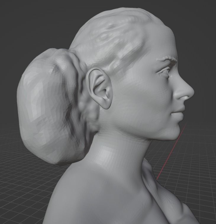Alicia Keys 3D print model_21