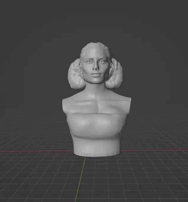 Alicia Keys 3D print model_0