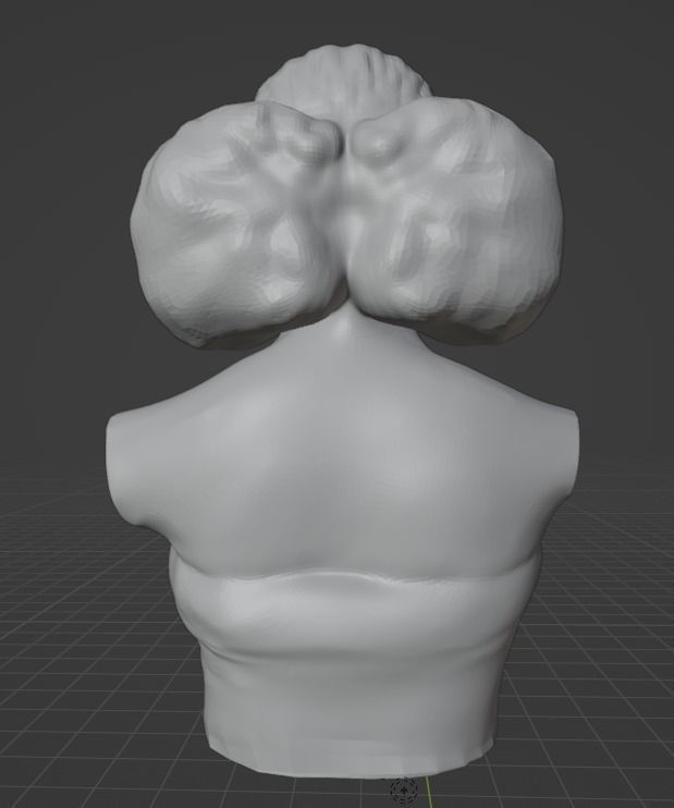 Alicia Keys 3D print model_2