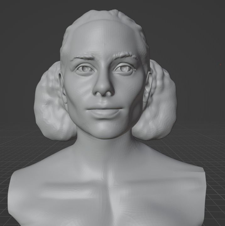 Alicia Keys 3D print model_17