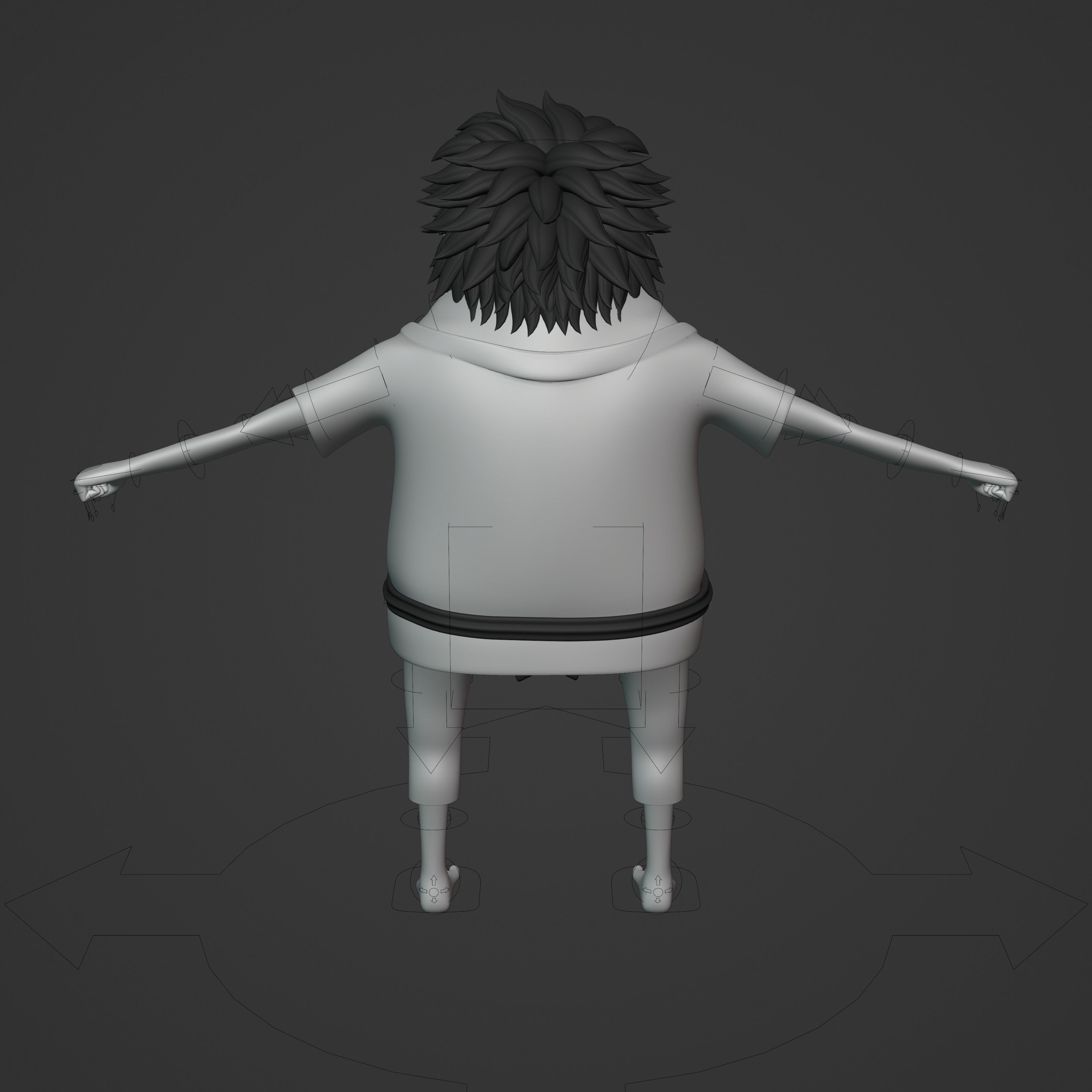 JIMBEI KID VERSION ONE PIECE Low-poly 3D model_53