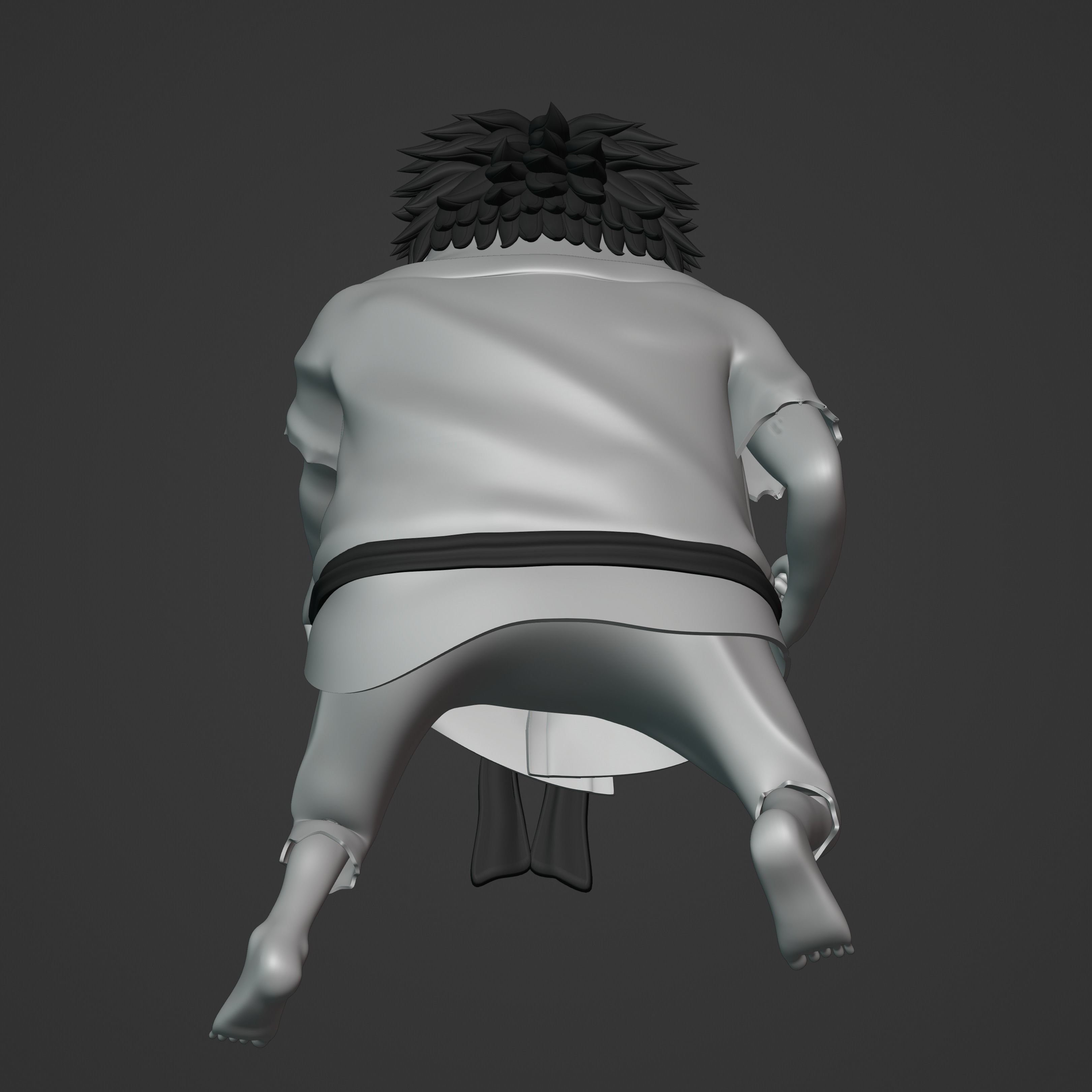 JIMBEI KID VERSION ONE PIECE Low-poly 3D model_21