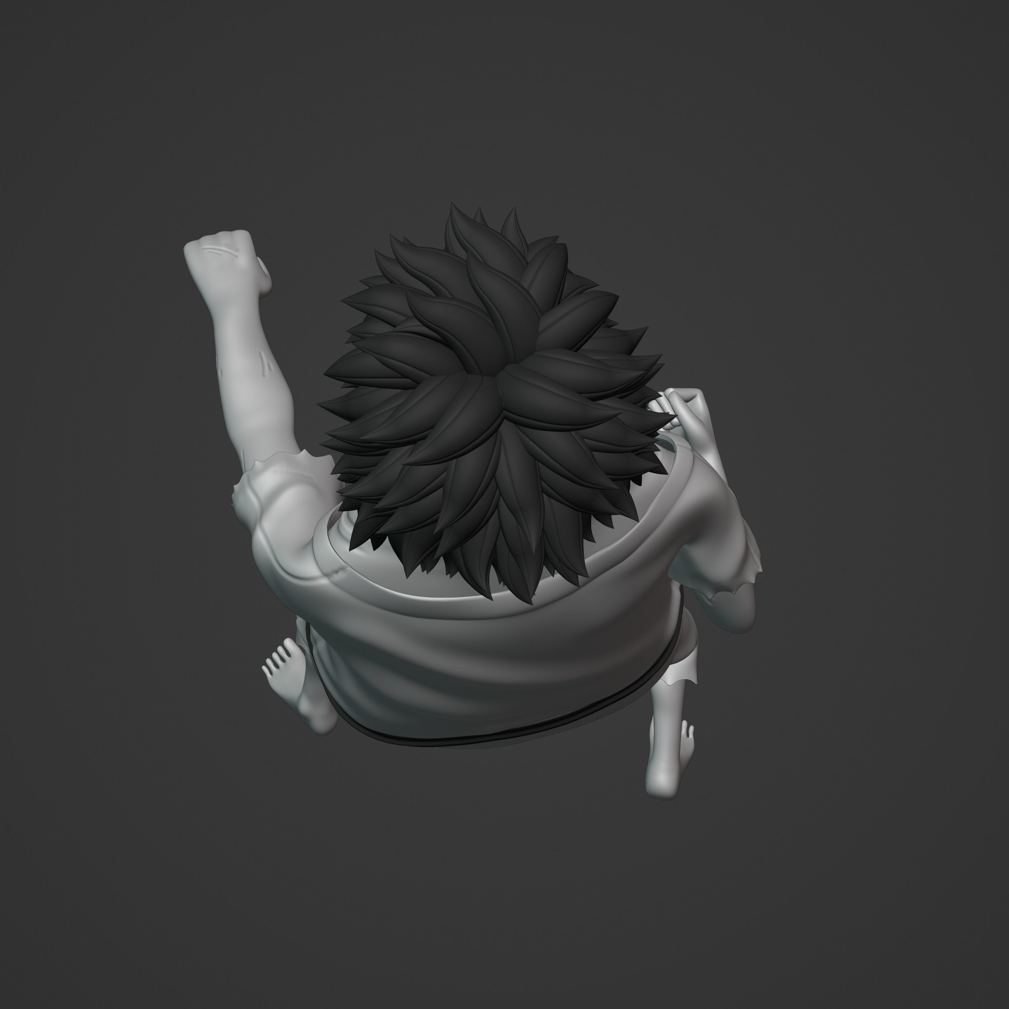 JIMBEI KID VERSION ONE PIECE Low-poly 3D model_17