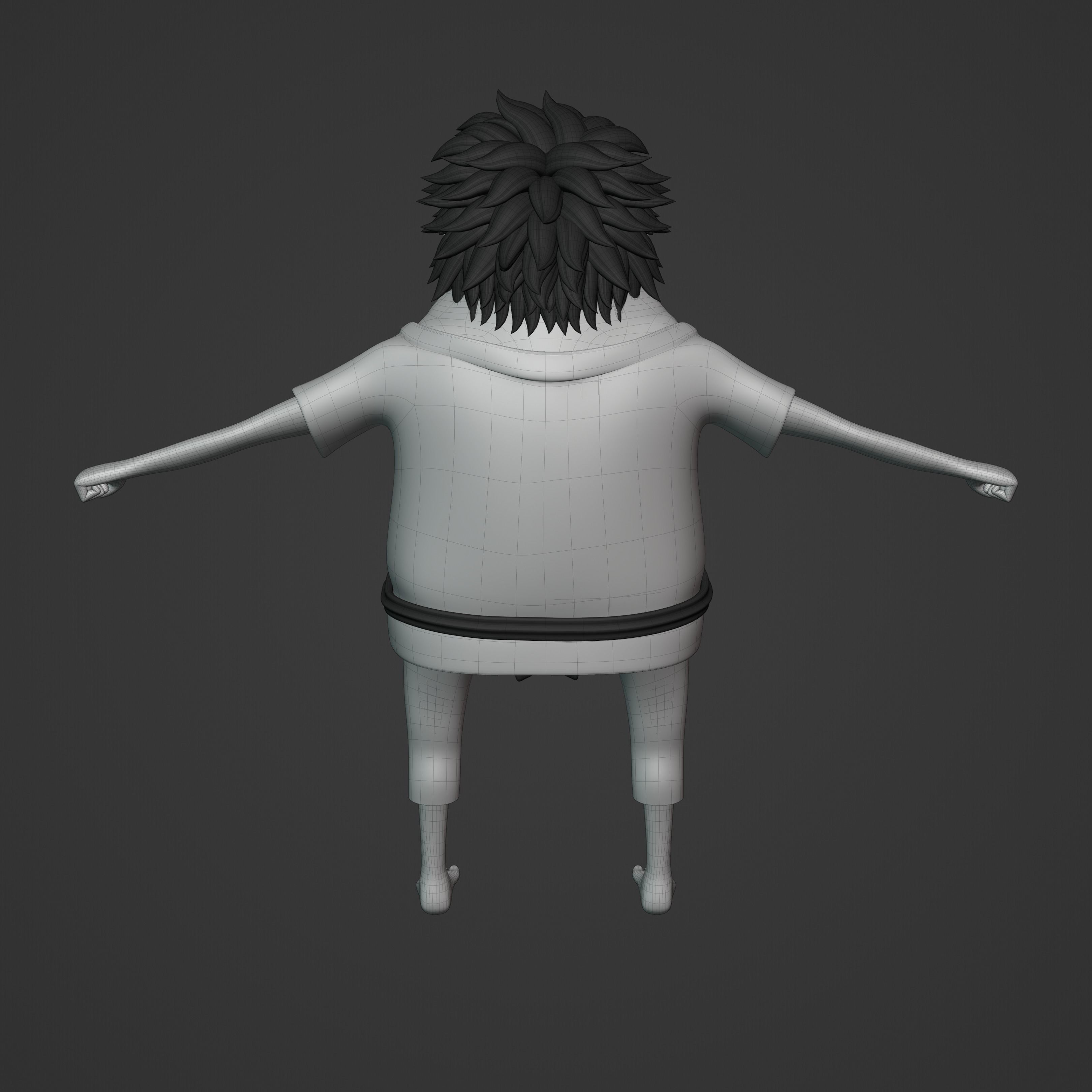 JIMBEI KID VERSION ONE PIECE Low-poly 3D model_37