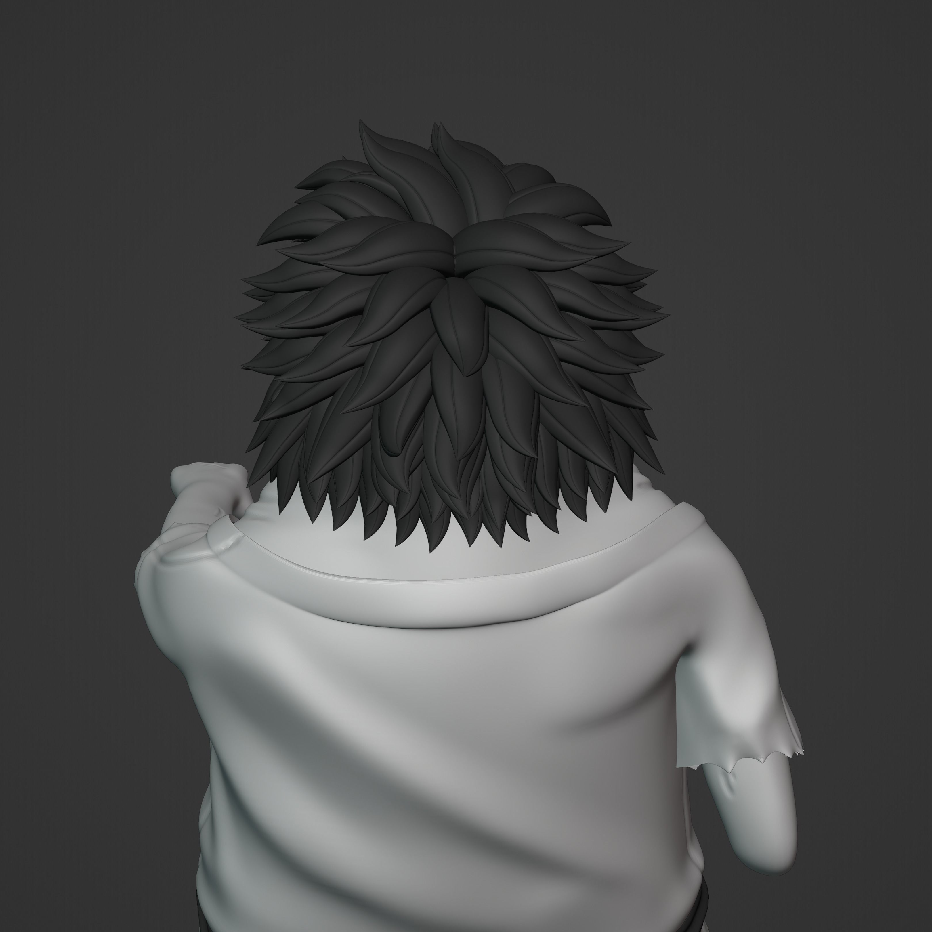 JIMBEI KID VERSION ONE PIECE Low-poly 3D model_12