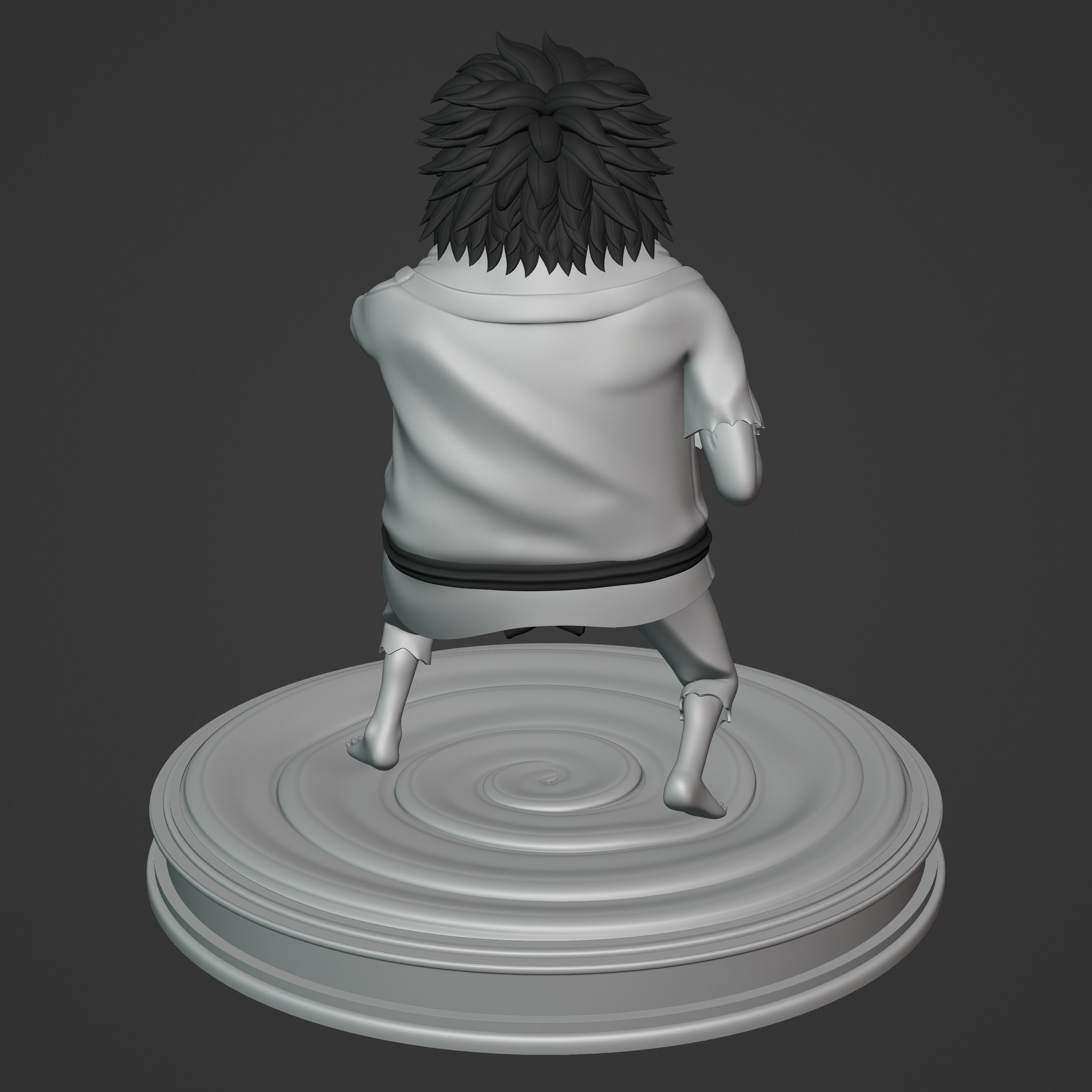 JIMBEI KID VERSION ONE PIECE Low-poly 3D model_5