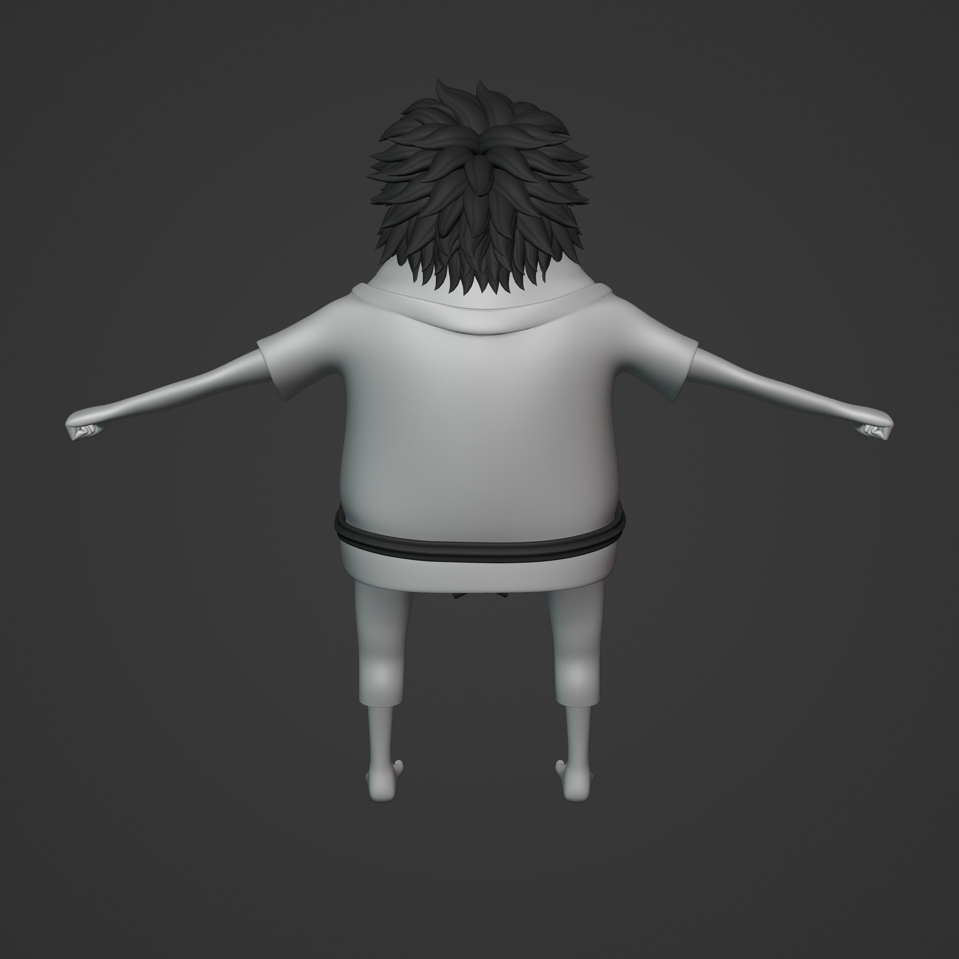 JIMBEI KID VERSION ONE PIECE Low-poly 3D model_29