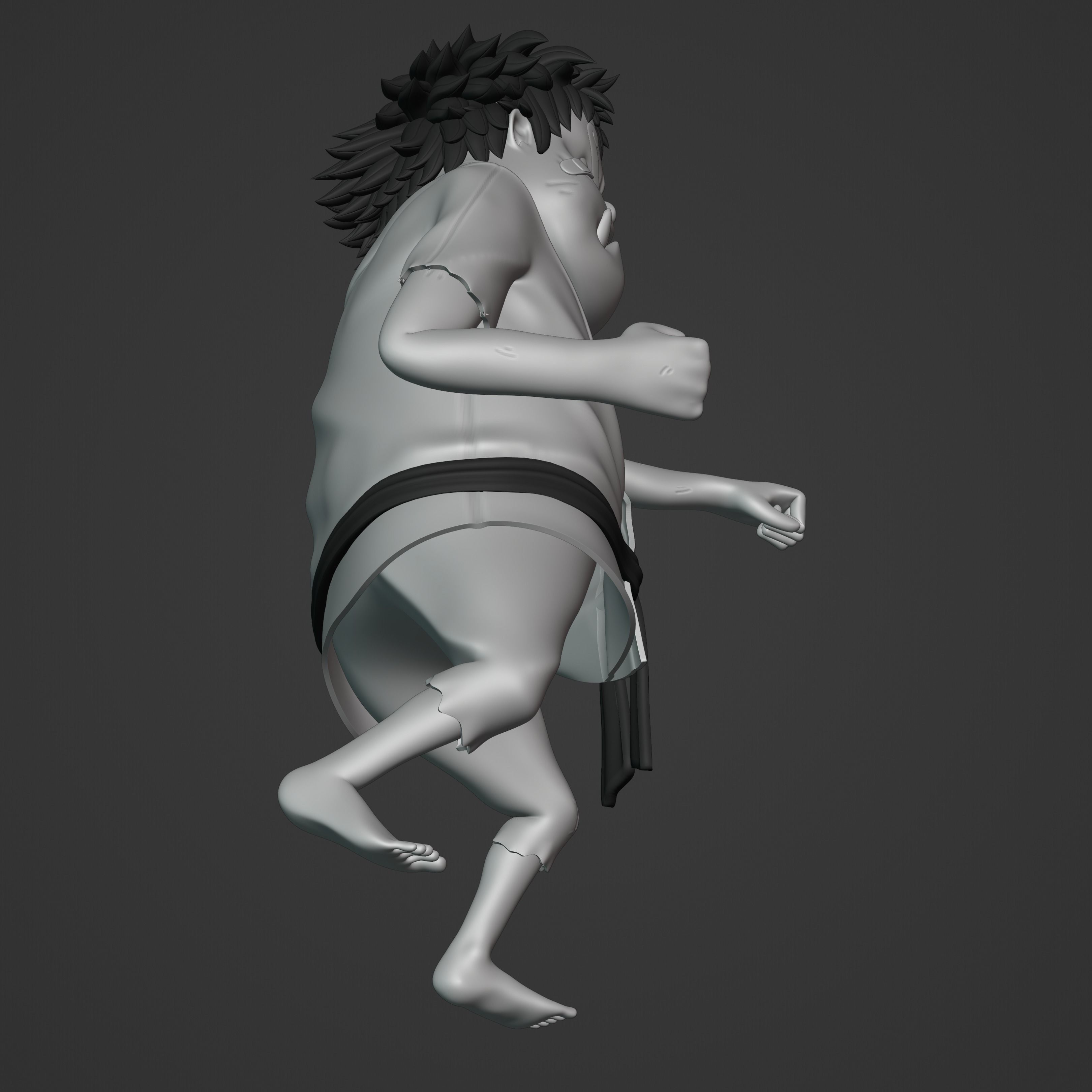 JIMBEI KID VERSION ONE PIECE Low-poly 3D model_22