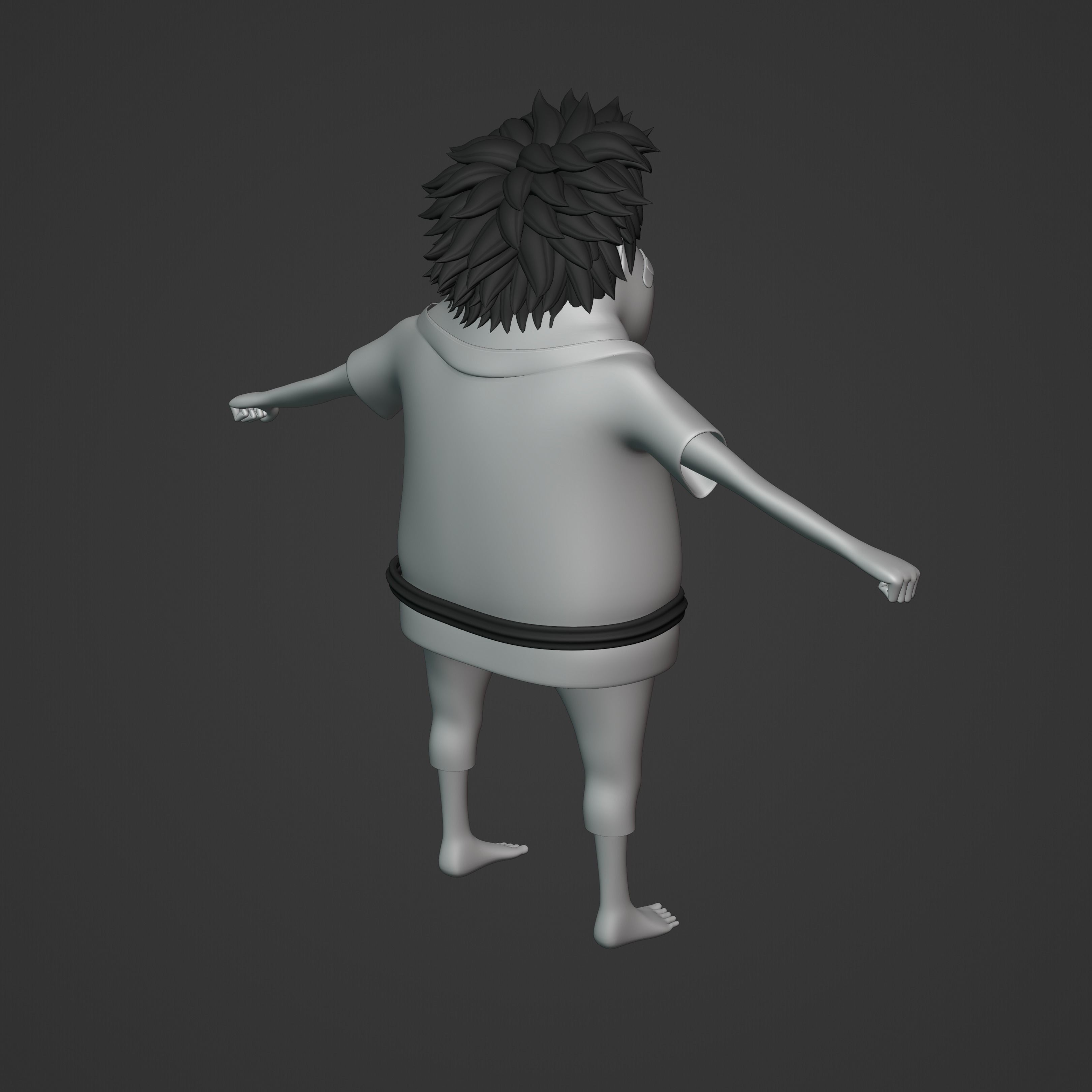 JIMBEI KID VERSION ONE PIECE Low-poly 3D model_30