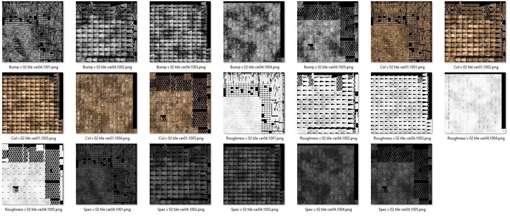 RoofTop - Tile Realistic - High and Low  Low-poly 3D model_45