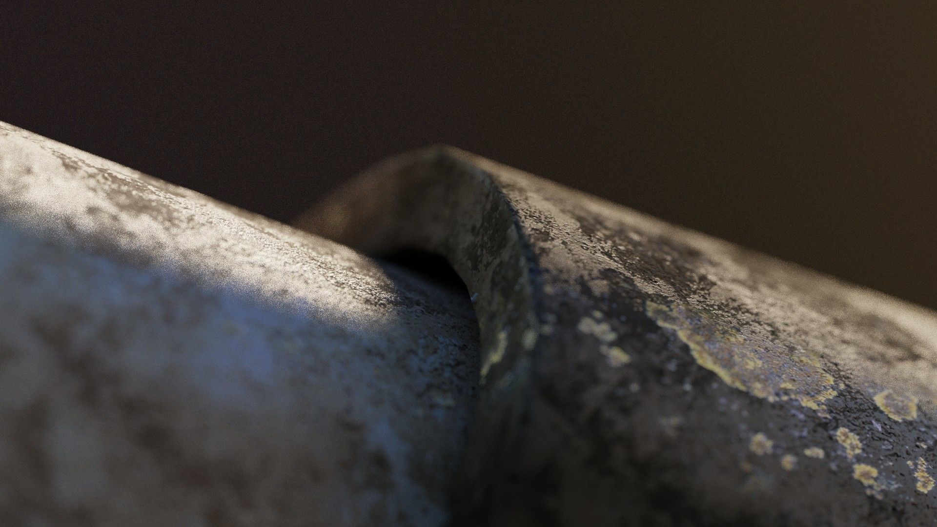 RoofTop - Tile Realistic - High and Low  Low-poly 3D model_16