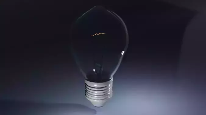 Incandescent lamp 3D model