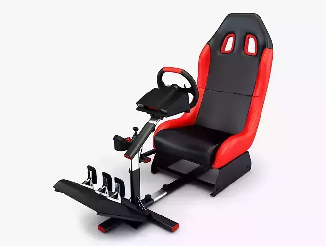 Racing Game Simulator v 1 3D model