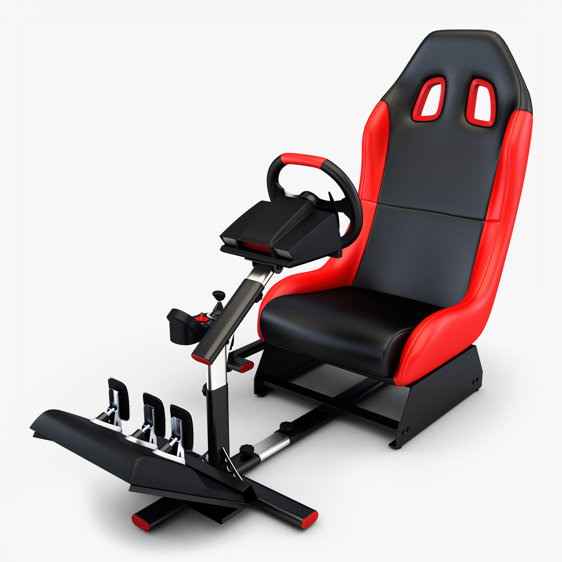 Racing Game Simulator v 1 3D model_1