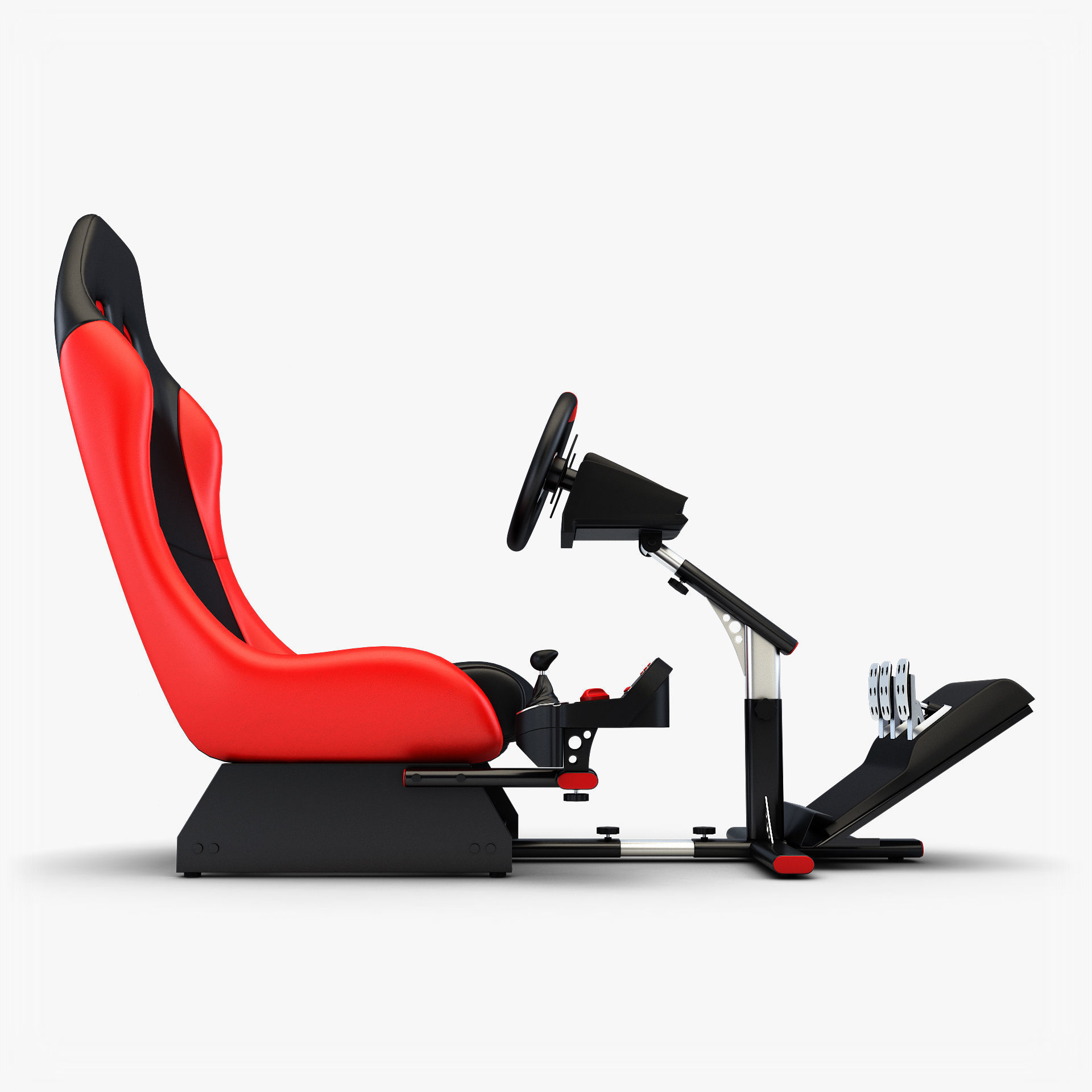 Racing Game Simulator v 1 3D model_9