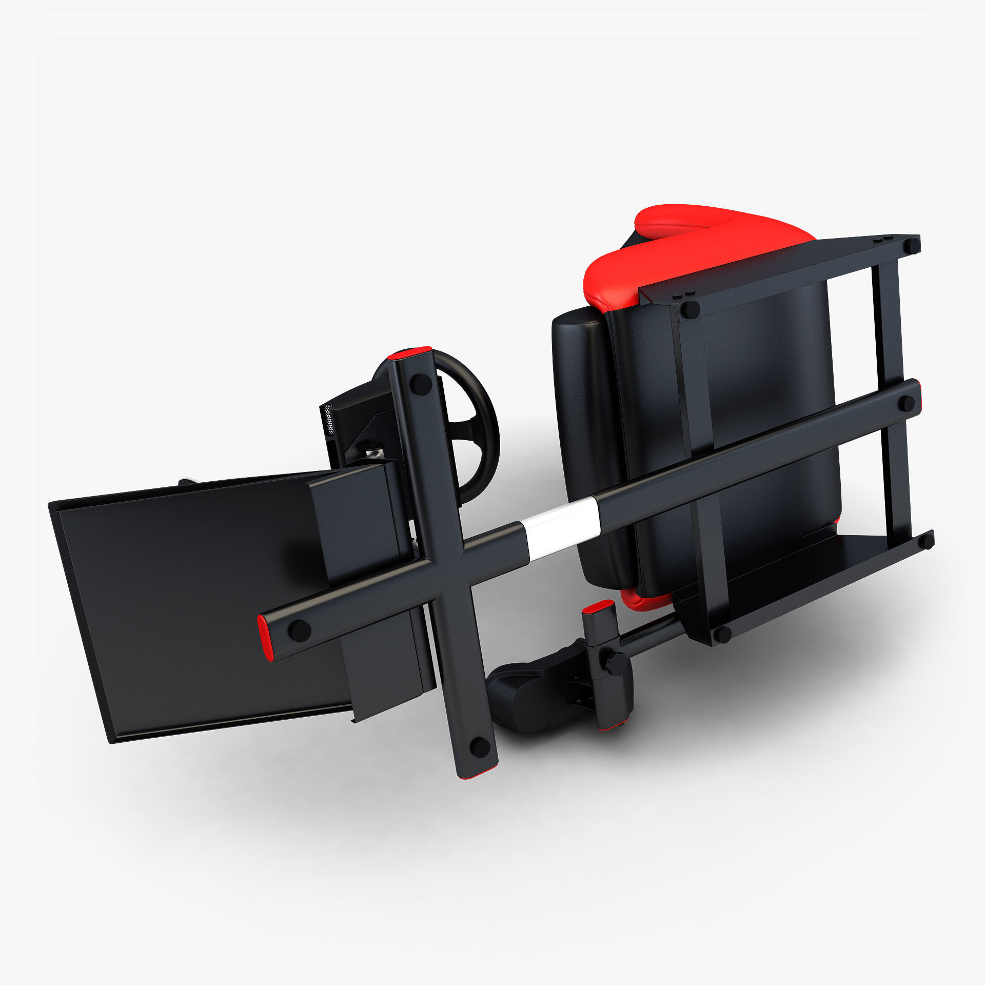 Racing Game Simulator v 1 3D model_11