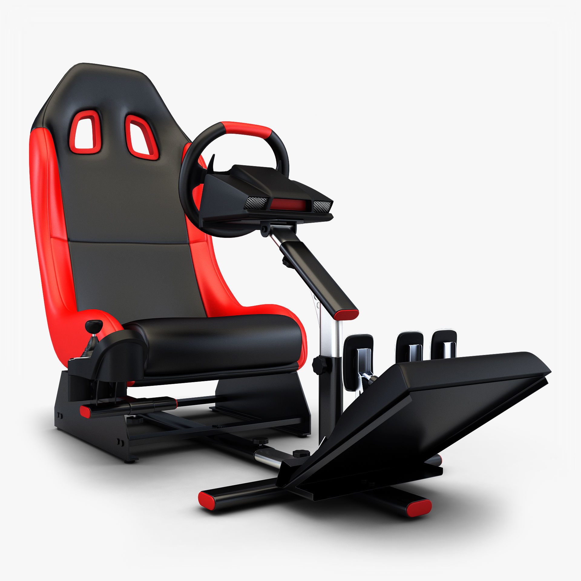 Racing Game Simulator v 1 3D model_5