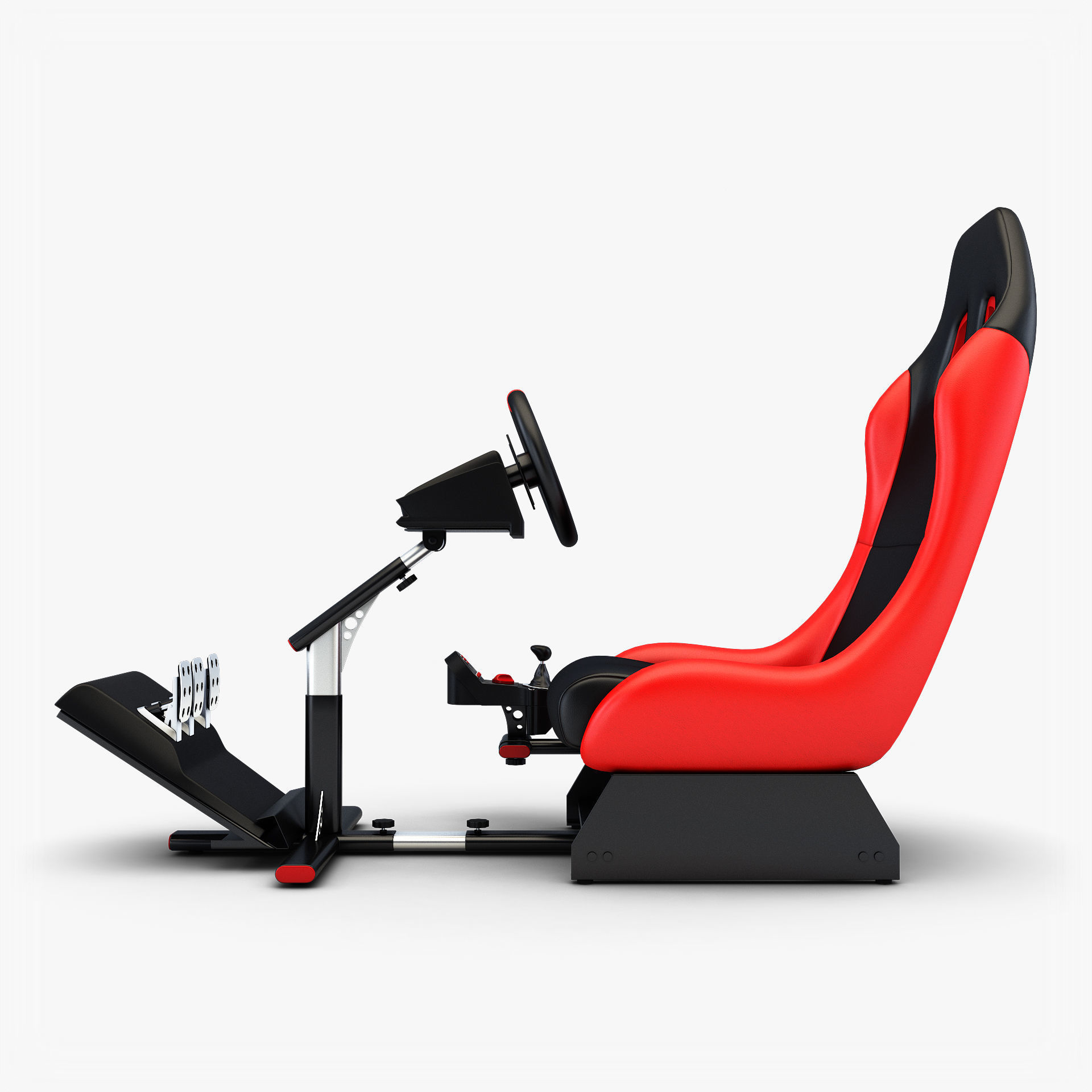 Racing Game Simulator v 1 3D model_8