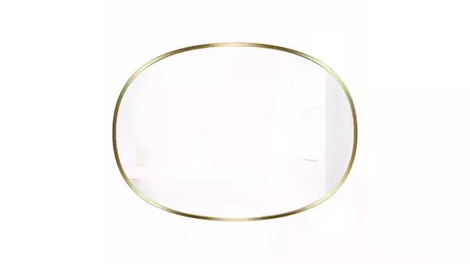 Mirror in a metal frame GZ-M1081