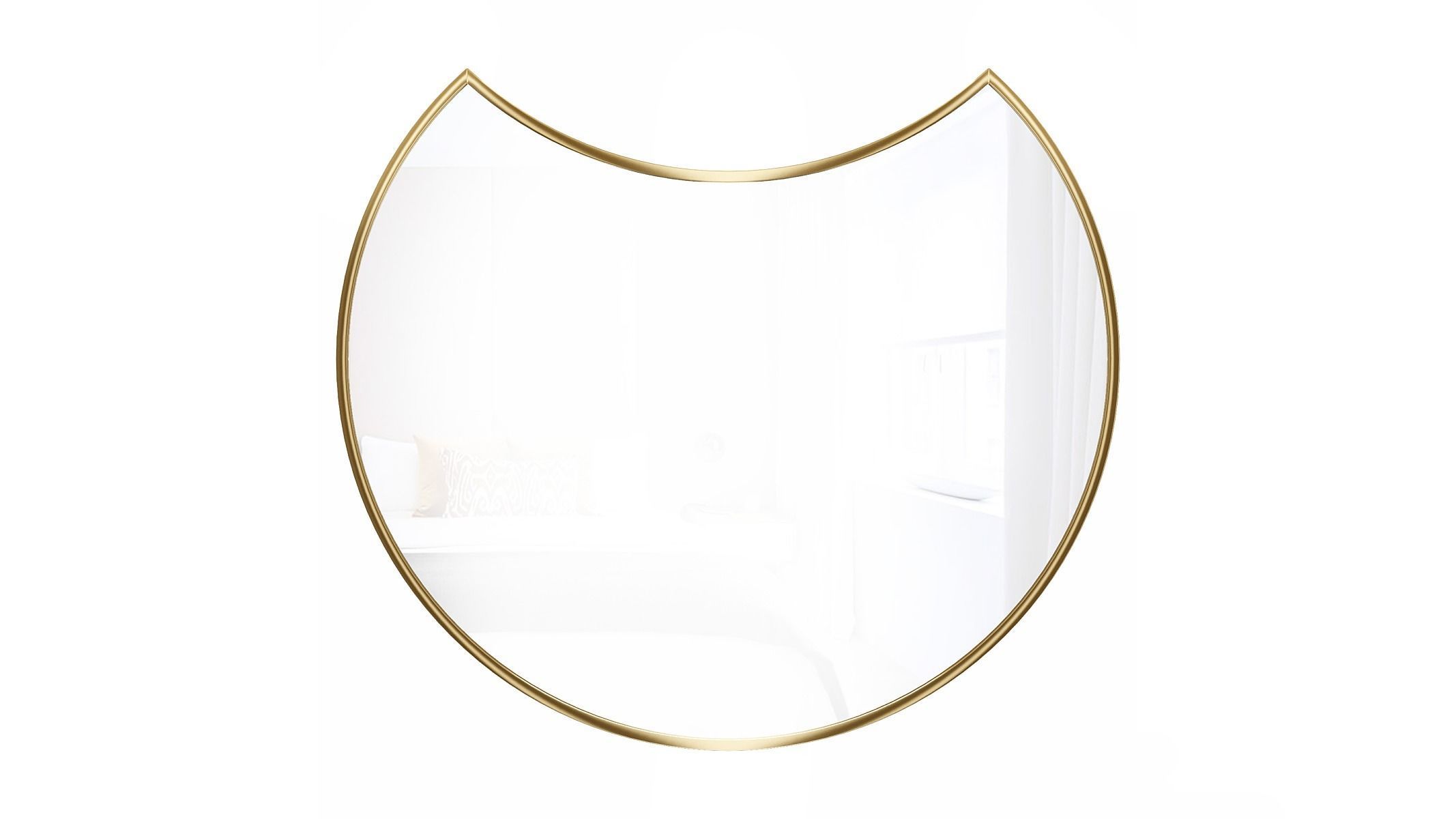 Mirror in a metal frame GZ-M1082 3D model_2