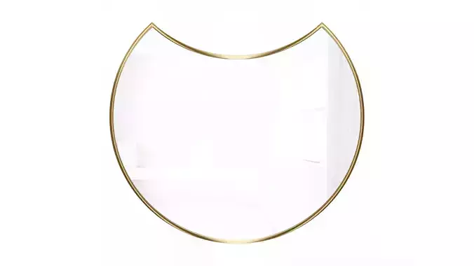 Mirror in a metal frame GZ-M1082