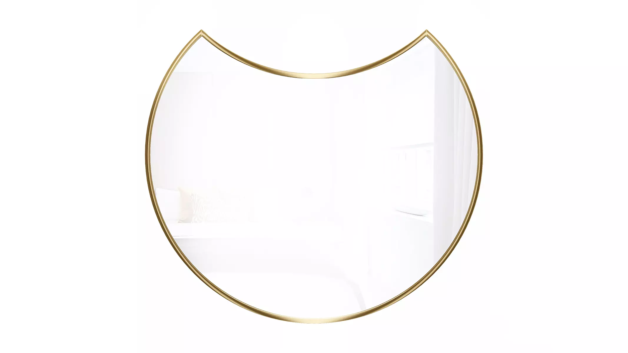 Mirror in a metal frame GZ-M1082 3D model_0