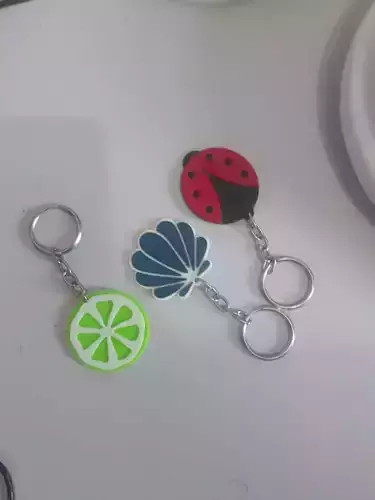 cute keychain  3D print model