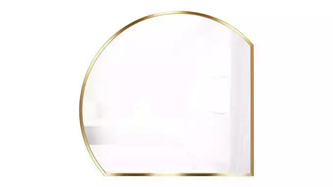 Mirror in a metal frame GZ-M1086