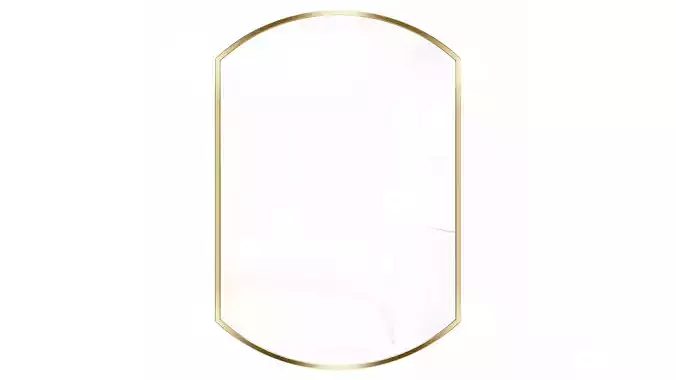 Mirror in a metal frame GZ-M1091