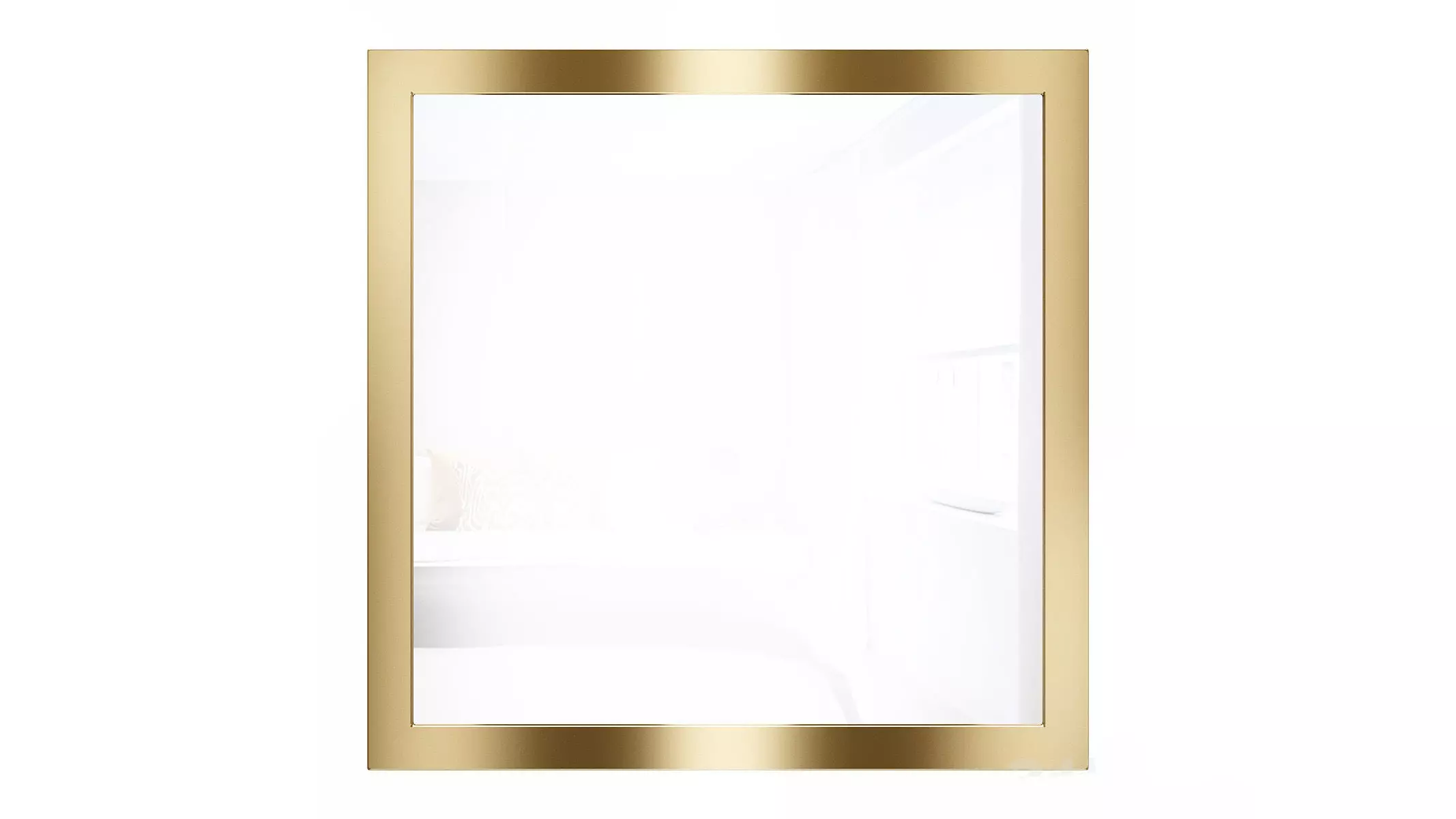 Mirror in a metal frame GZ-M1095 3D model_0