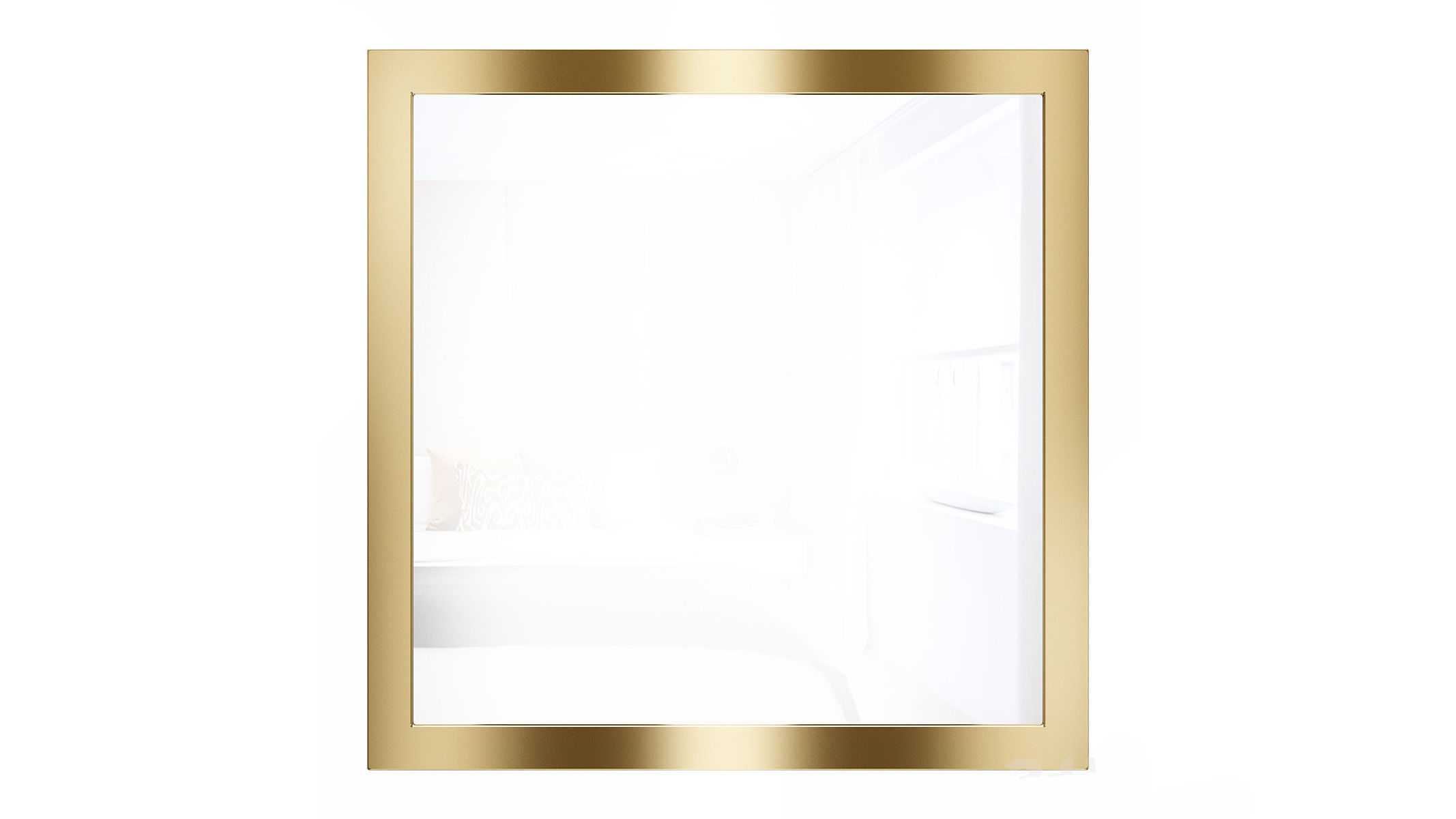 Mirror in a metal frame GZ-M1095 3D model_2