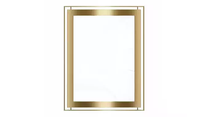 Mirror in a metal frame GZ-M1098