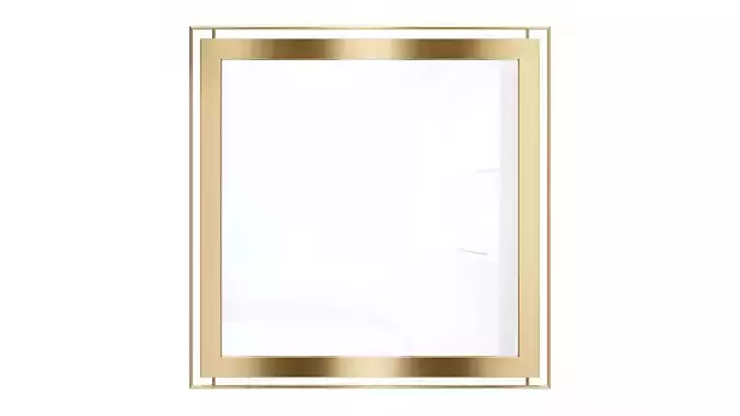 Mirror in a metal frame GZ-M1099