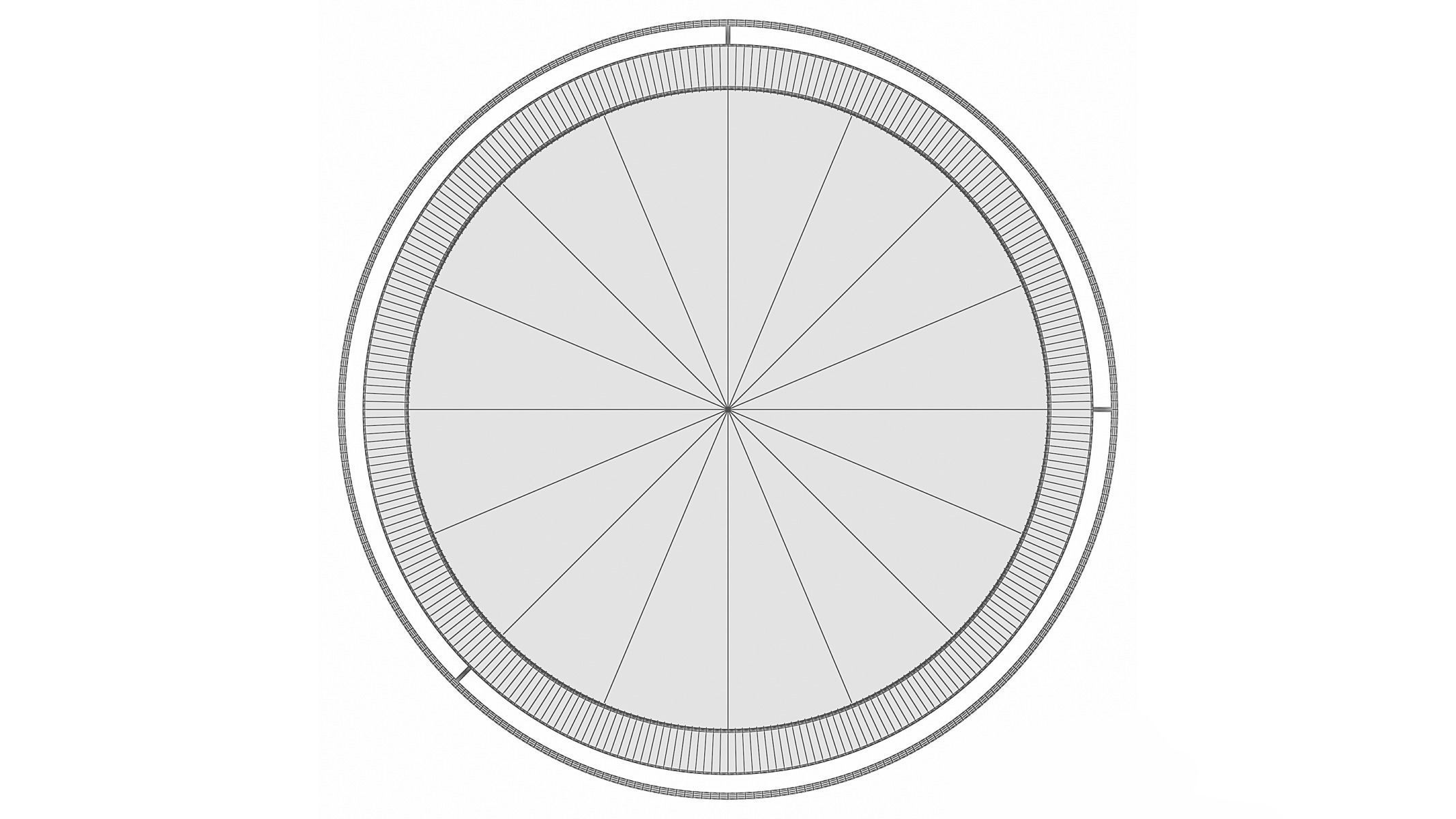Mirror in a metal frame GZ-M1101 3D model_4