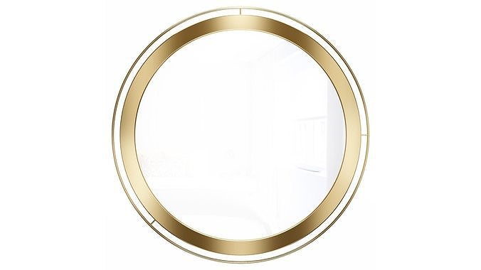 Mirror in a metal frame GZ-M1101 3D model