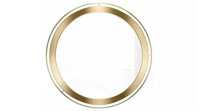 Mirror in a metal frame GZ-M1101