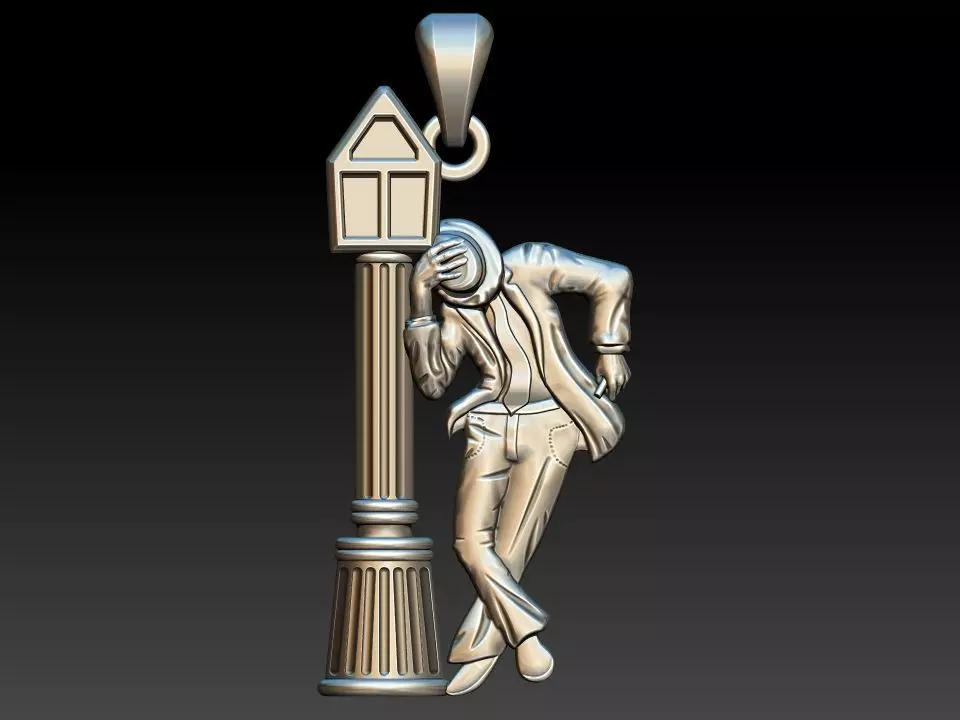 Ze Pilintra Pendant 3D print model