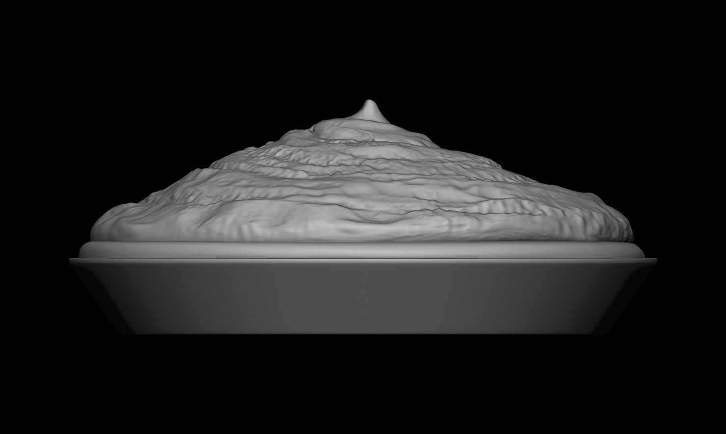 3D PRINTABLE CREAM PIE TWO PACK KILLER KLOWNS FROM OUTER SPACE 3D print model_5